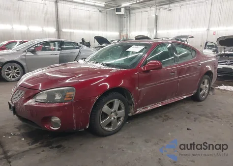 2007 Pontiac Grand Prix Gt z USA, uszkodzony, nr VIN 2G2WR554571178398